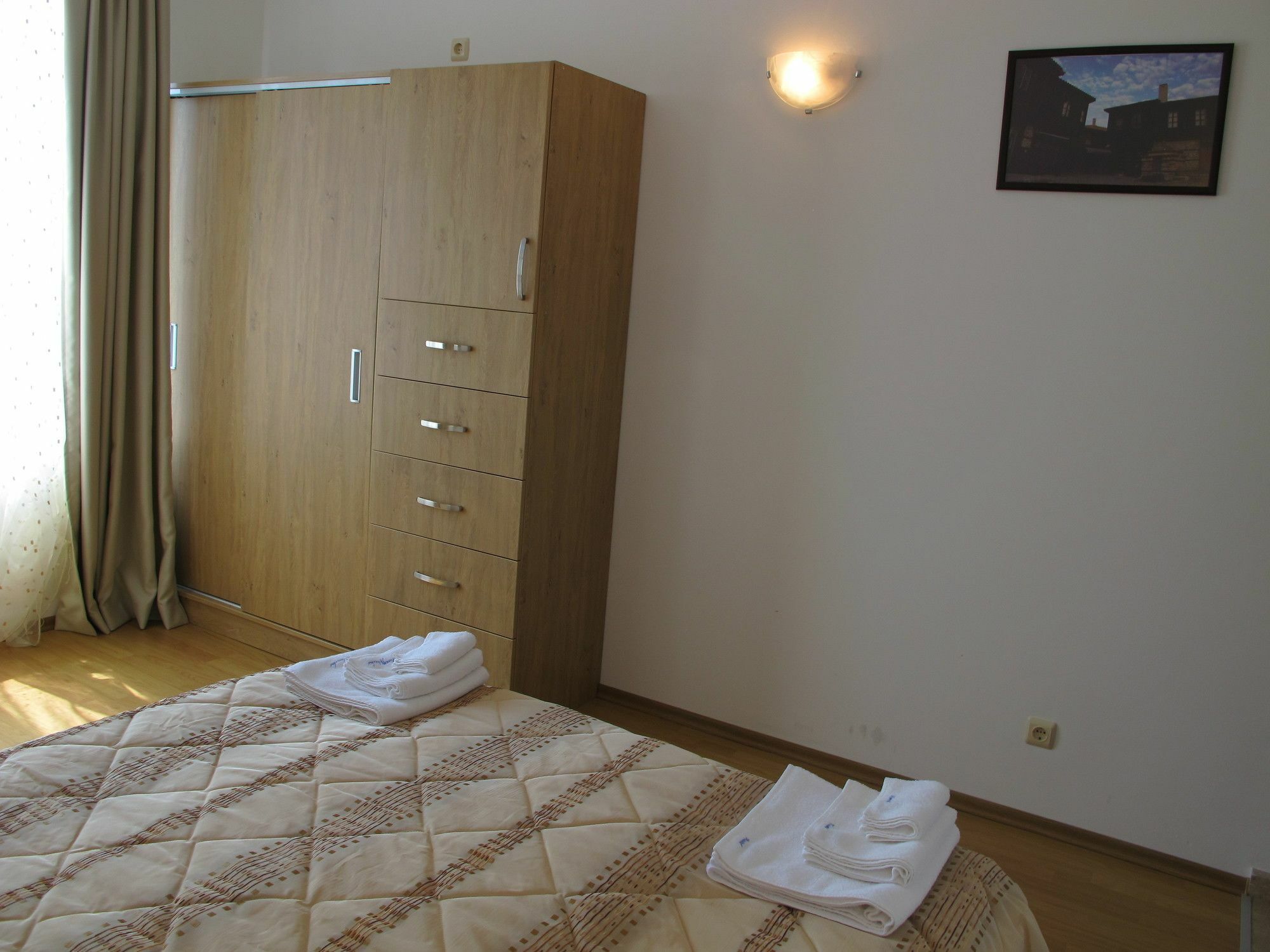 Apartment Crystal Beach เนเซบาร์ ภายนอก รูปภาพ